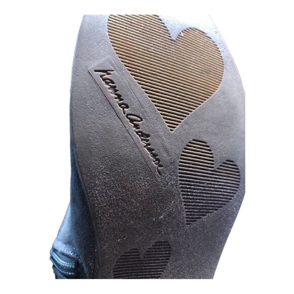 Hanna Anderson Karinne mid-calf zip up boots silver size 5 - new without tags - Picture 6 of 10